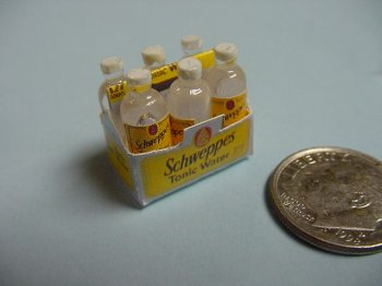 Carton of Schweppes Tonic Water