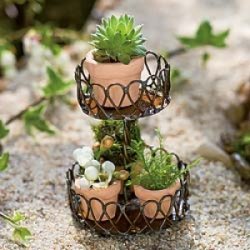 Mini Round Plant Stand