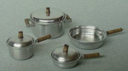 1950's Aluminum Cookware Set