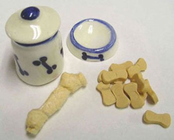 Dog Bowl Canister Toy and Treats