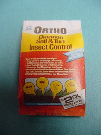 Bag of Diazinon Insect Control