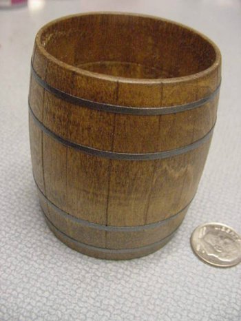 Wood Rain Barrel
