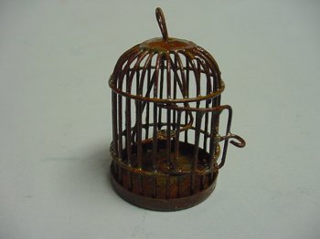 Rusty Old Bird Cage